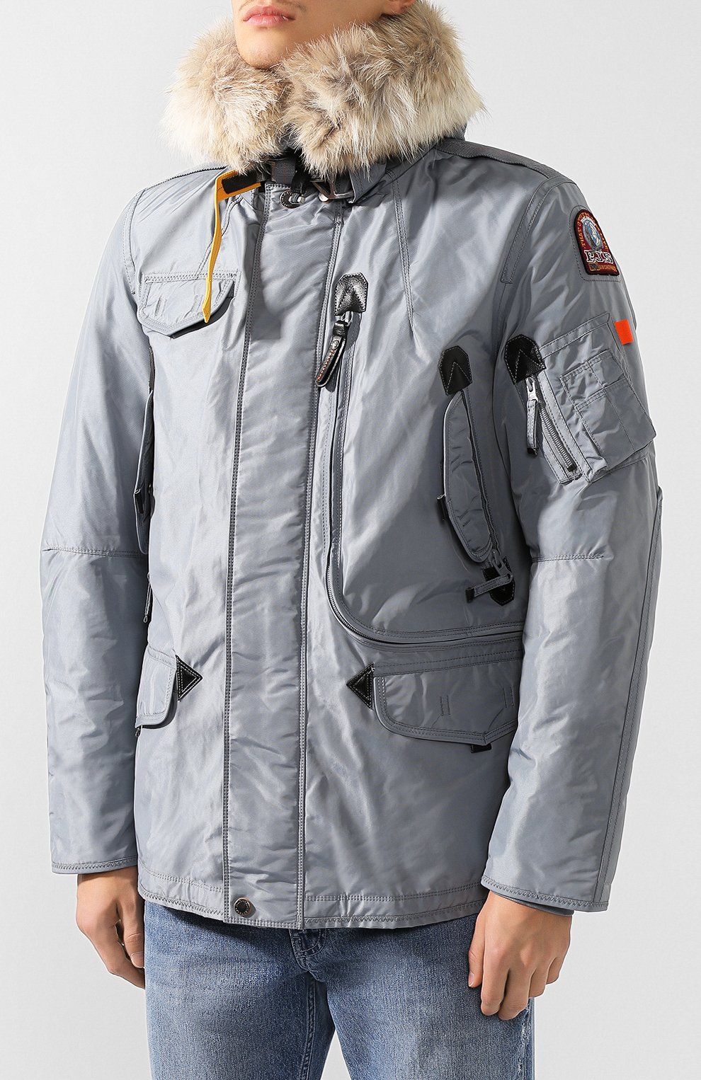 Пуховая парка right hand с меховой отделкой PARAJUMPERS, арт. MA03/RIGHT HAND, фото 3