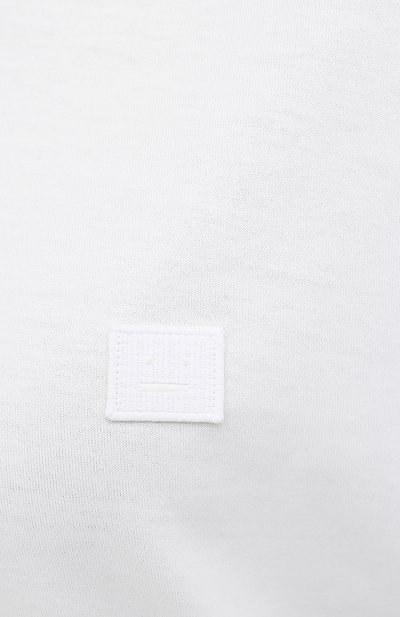Хлопковая футболка ACNE STUDIOS, арт. CL0085/W, фото 5