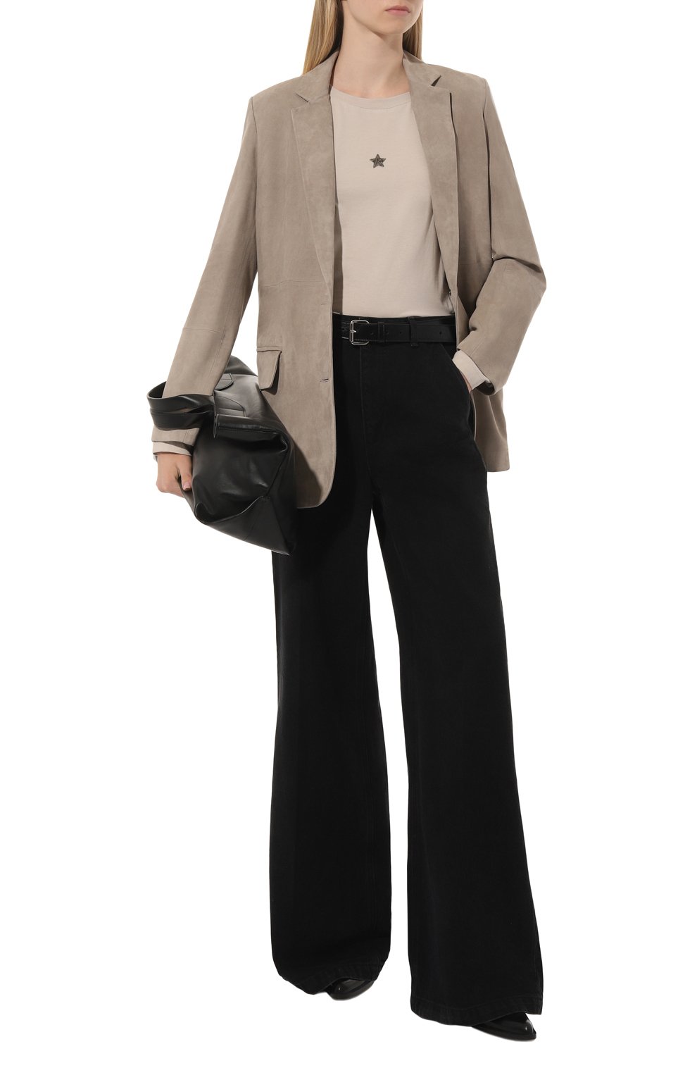 Хлопковый лонгслив LORENA ANTONIAZZI, арт. TS10AP/9999, фото 2