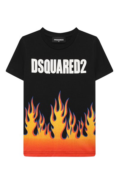 Хлопковая футболка DSQUARED2, арт. DQ0198-D00XK, фото 1