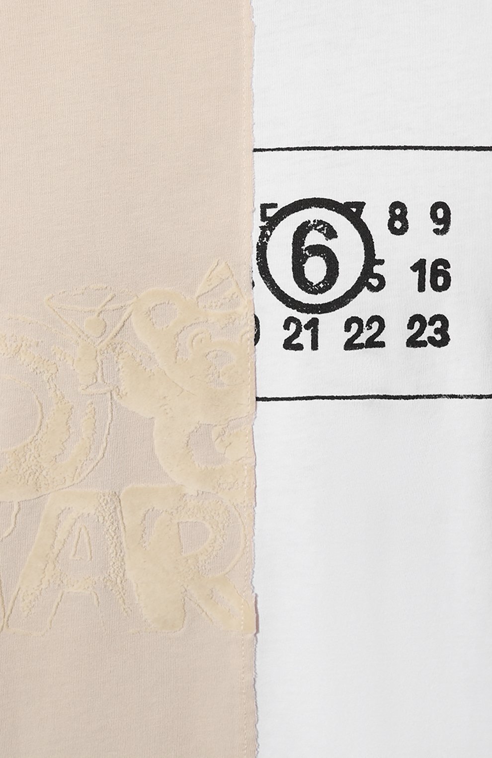 Хлопковая футболка MM6, арт. SH0GC0026/S24311, фото 5