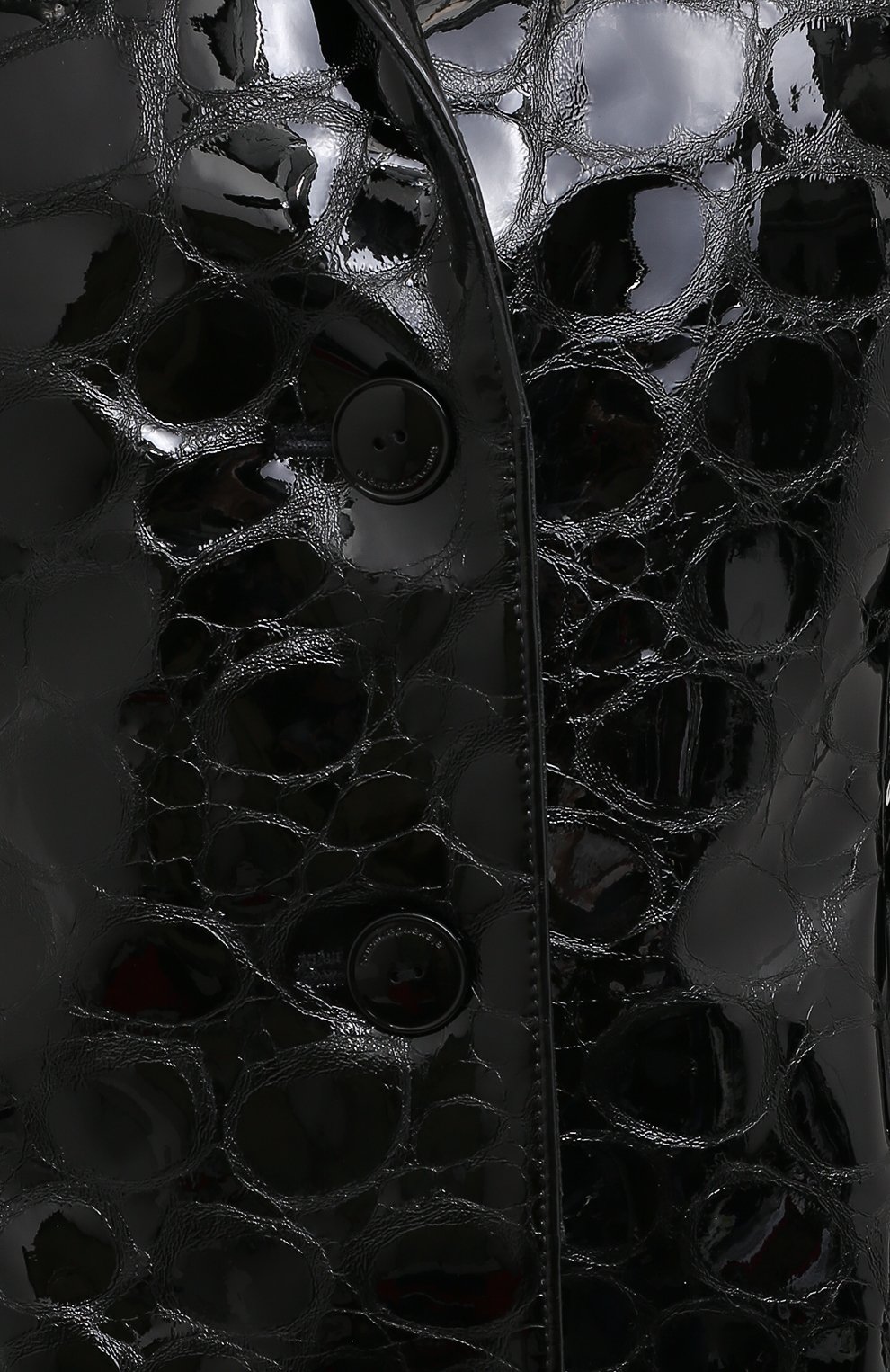 Кожаное пальто ALEXANDER WANG черного цвета по цене 236000 руб., арт. 1WC2203139, фото 5 Кожаное пальто ALEXANDER WANG, арт. 1WC2203139, фото 5