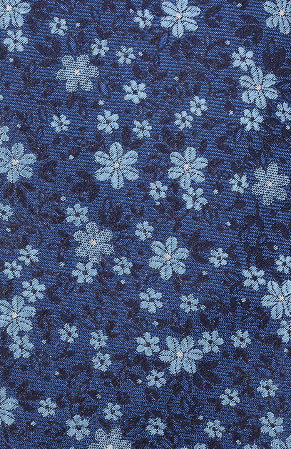 Шелковый галстук CANALI синего цвета по цене 14650 руб., арт. 18/HJ03397, фото 4 Шелковый галстук CANALI, арт. 18/HJ03397, фото 4