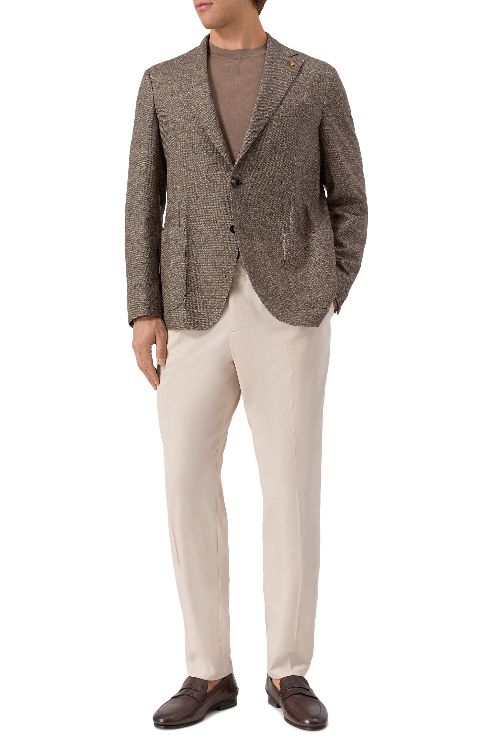 Пиджак из шерсти и хлопка SARTORIA LATORRE, арт. JD74/JI130, фото 2