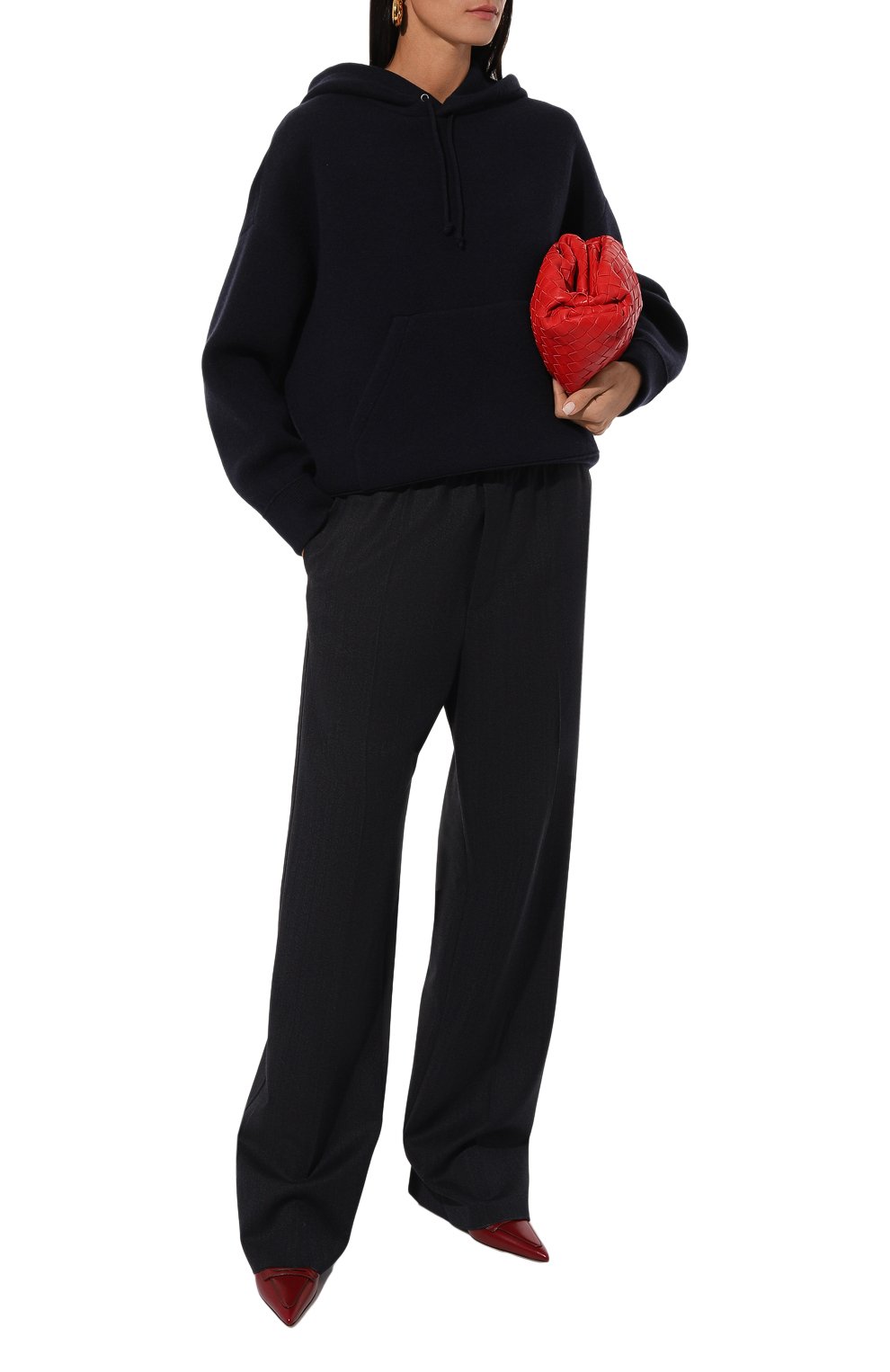 Шерстяные брюки BOTTEGA VENETA, арт. 792942-V36K0, фото 2