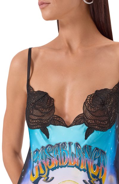 Платье из вискозы CASABLANCA, арт. WS25-DR-159-01, фото 5