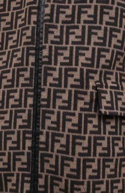 Шерстяная парка FENDI, арт. FF8581 A5HD, фото 5