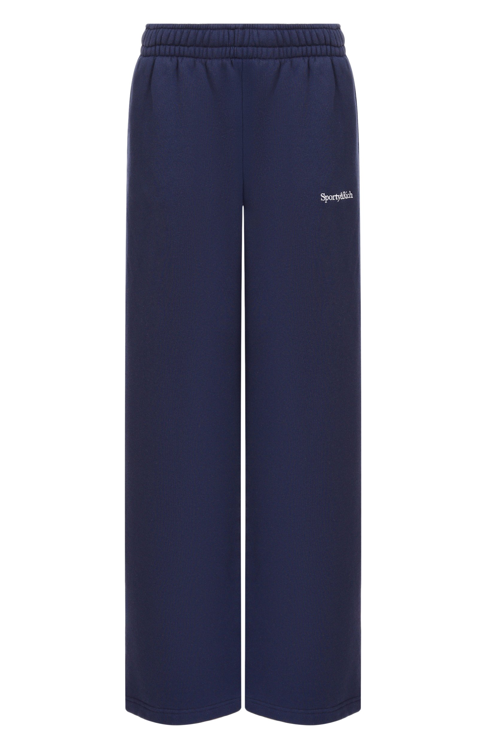 Хлопковые брюки SPORTY AND RICH, арт. PA08884300BL106, фото 1