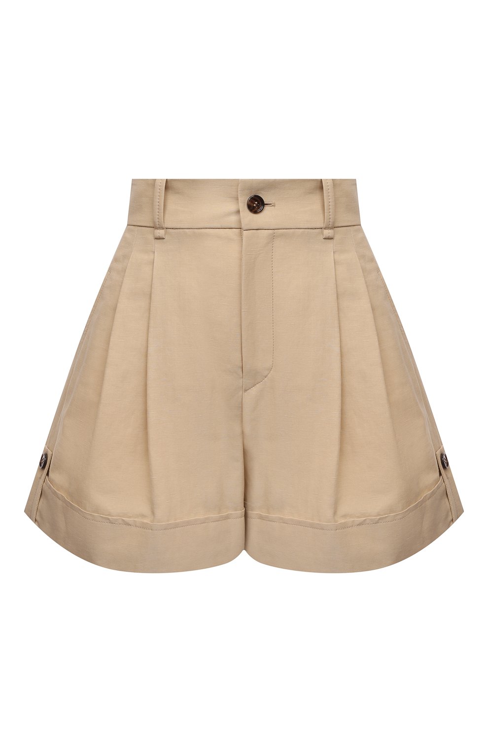 Шорты изо льна и хлопка CHLOÉ, арт. CHC21ASH68045, фото 1