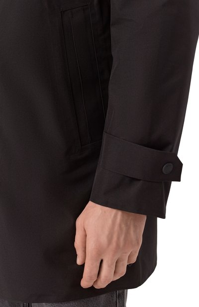 Плащ BOSS черного цвета по цене 89950 руб., арт. 50543262, фото 5 Плащ BOSS, арт. 50543262, фото 5