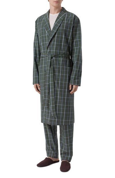 Хлопковый халат HANRO, арт. 075116, фото 3