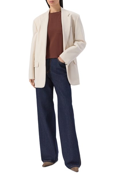 Хлопковая футболка BRUNELLO CUCINELLI, арт. MPT81EC710, фото 2