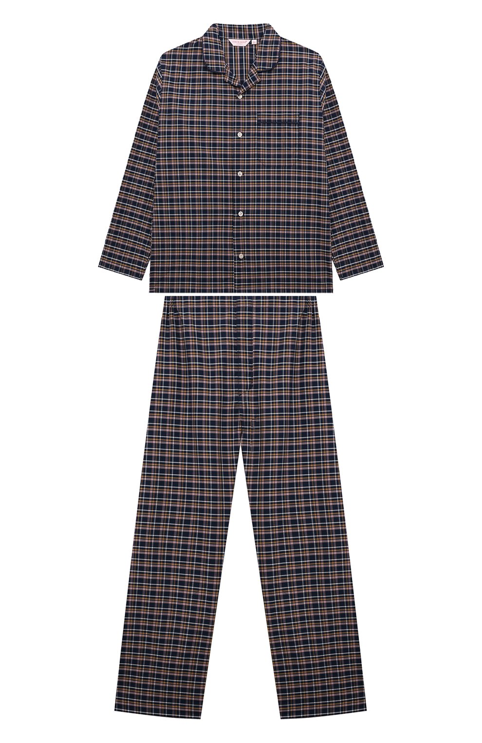 Хлопковая пижама DEREK ROSE, арт. 7025-BARK037, фото 1