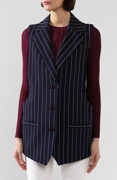 Жилет в полоску SEE BY CHLOÉ, арт. CHS19AVE02030, фото 3