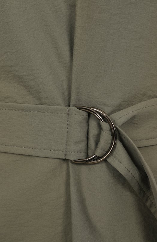 Хлопковое платье Brunello Cucinelli M0F79A5092 Хаки  M0F79A5092 Фото 6