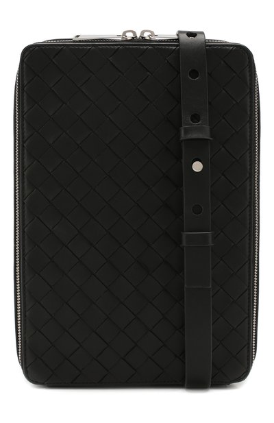 Кожаная сумка-планшет BOTTEGA VENETA, арт. 596730/V00BL, фото 5