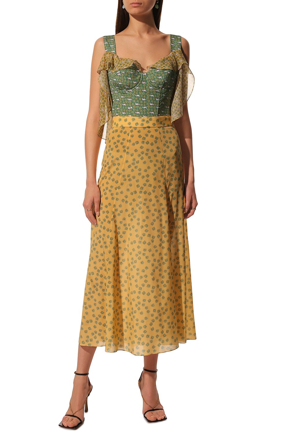 Шелковое платье ULYANA SERGEENKO, арт. ABM012SS22Ornella (3553т21), фото 3