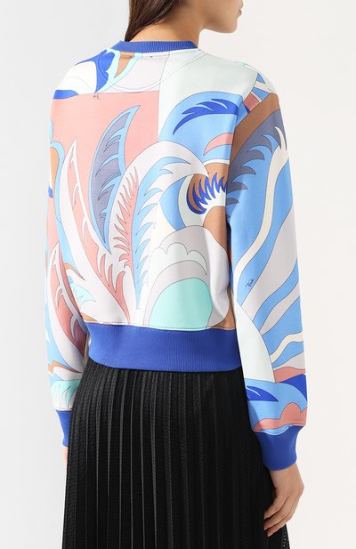 Хлопковый пуловер EMILIO PUCCI, арт. 9EJP80/9E995, фото 4