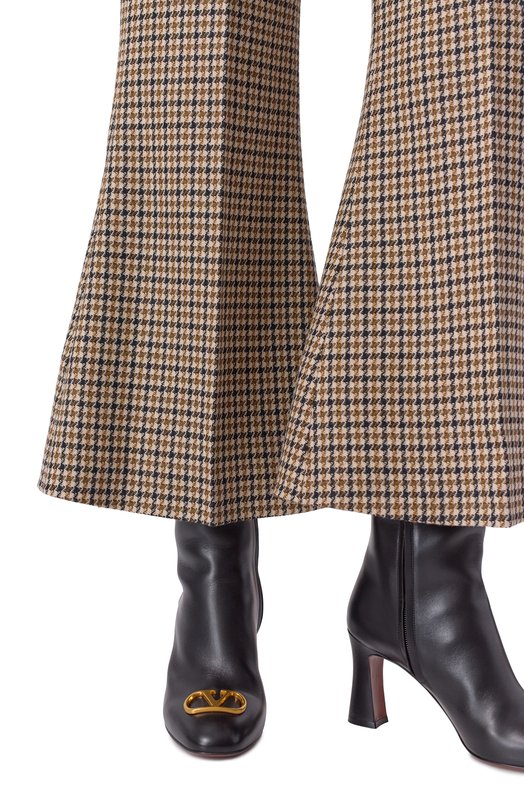 Шерстяные брюки Valentino 8B3RB6Z1/9WL Бежевый  8B3RB6Z1/9WL Фото 5