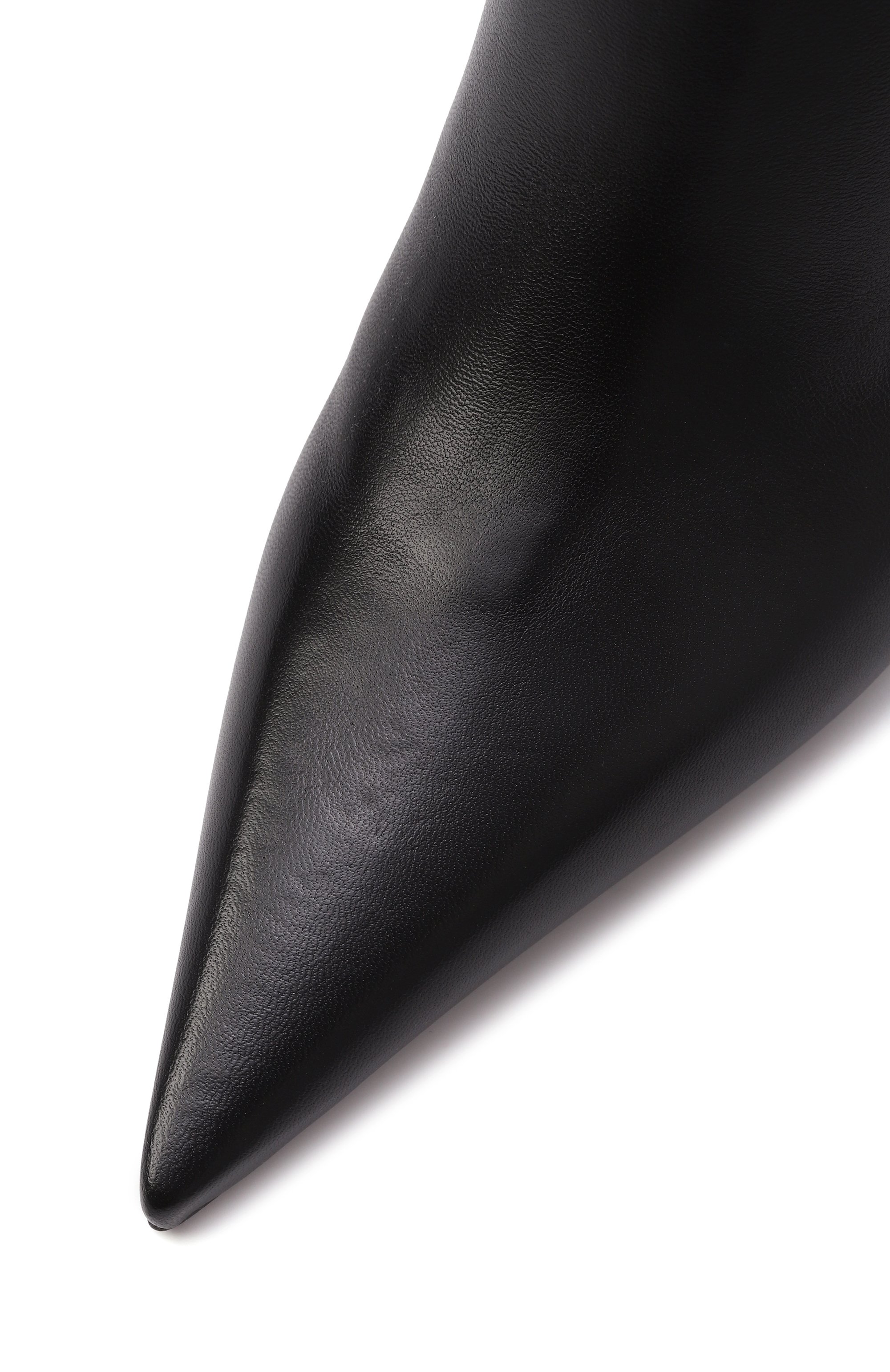 Кожаные ботильоны barbara 90 AMINA MUADDI черного цвета по цене 138000 руб., арт. BARBARA B00TIE/NAPPA, фото 7 Кожаные ботильоны barbara 90 AMINA MUADDI, арт. BARBARA B00TIE/NAPPA, фото 7