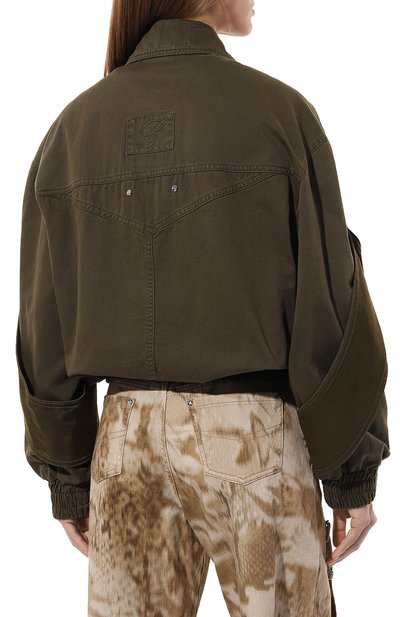 Джинсовый бомбер BLUMARINE, арт. P422J121R, фото 4