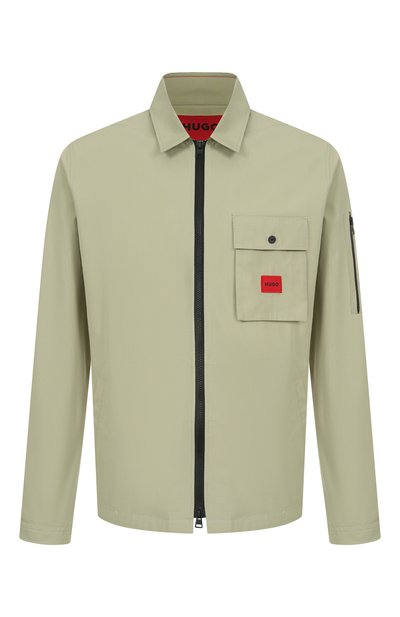 Мужская хлопковая куртка-рубашка HUGO, арт. 50482701