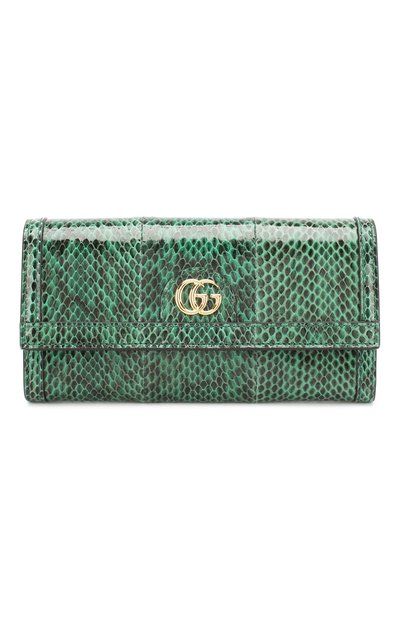 Кошелек ophidia из кожи змеи GUCCI, арт. 523153/LU4DG, фото 1