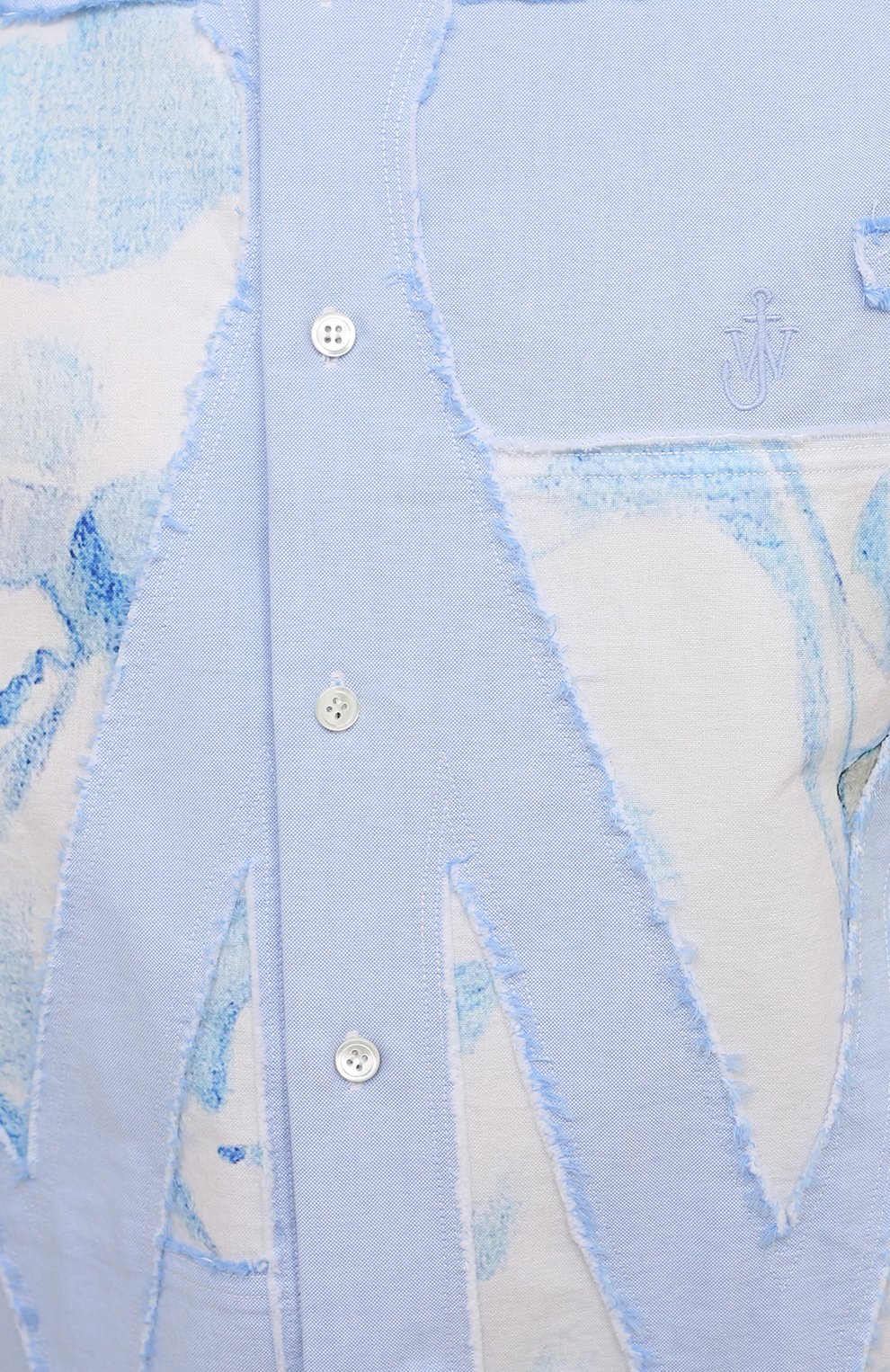 Хлопковая рубашка j.w. anderson x pol anglada JW ANDERSON, арт. SH0086 PG0480, фото 5