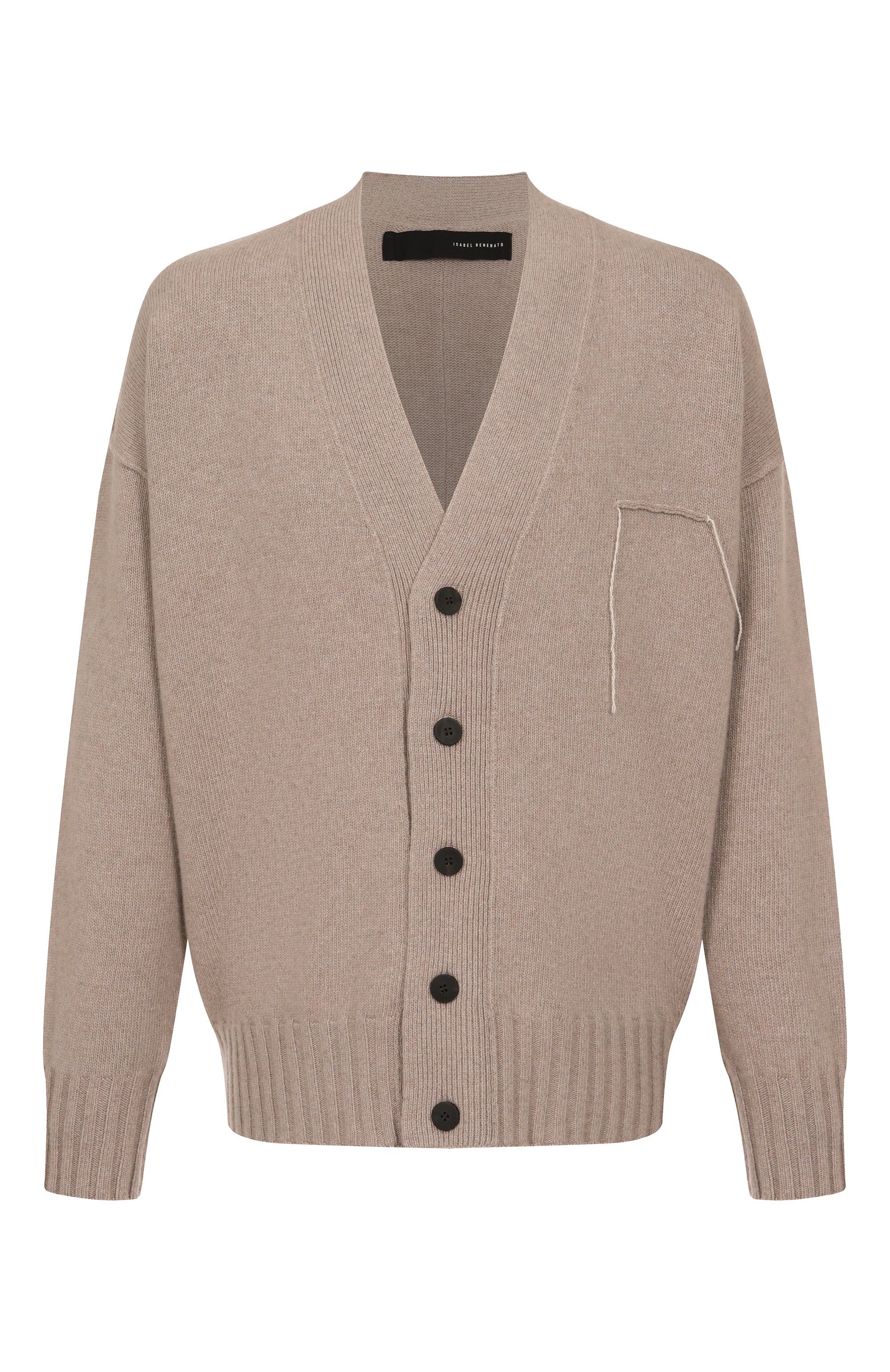 Кардиган из кашемира и шерсти ISABEL BENENATO, арт. UK23F25, фото 1