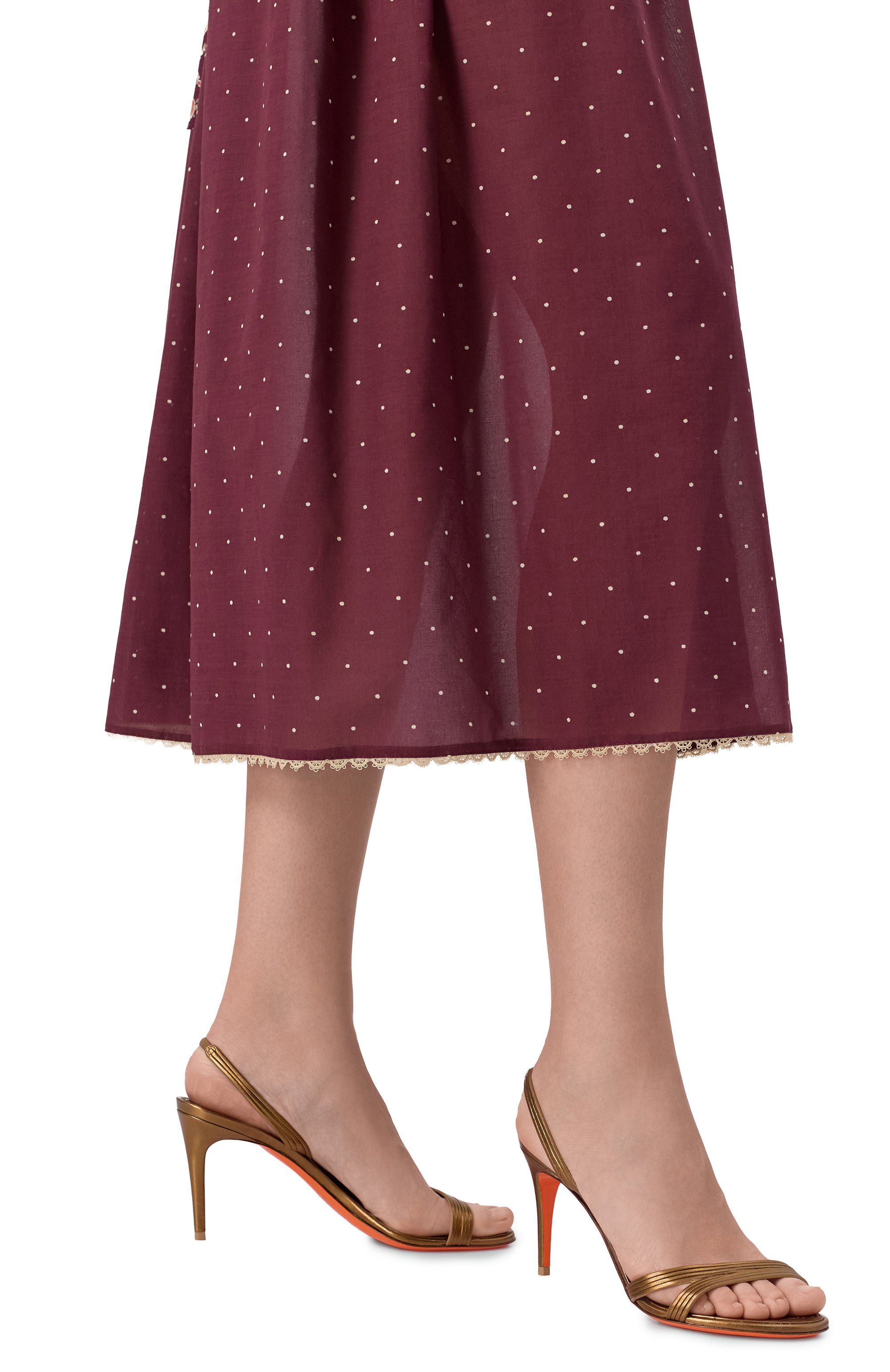 Кожаные босоножки SANTONI, арт. WHIG71636HA2T00X, фото 3