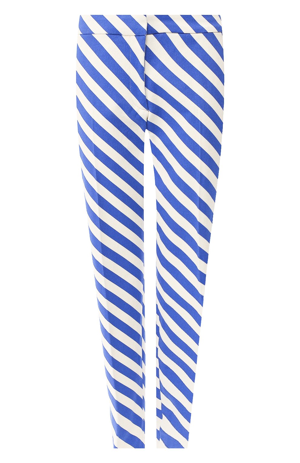 Хлопковые брюки DRIES VAN NOTEN синего цвета по цене 36300 руб., арт. 191-30958-7112, фото 1 Хлопковые брюки DRIES VAN NOTEN, арт. 191-30958-7112, фото 1