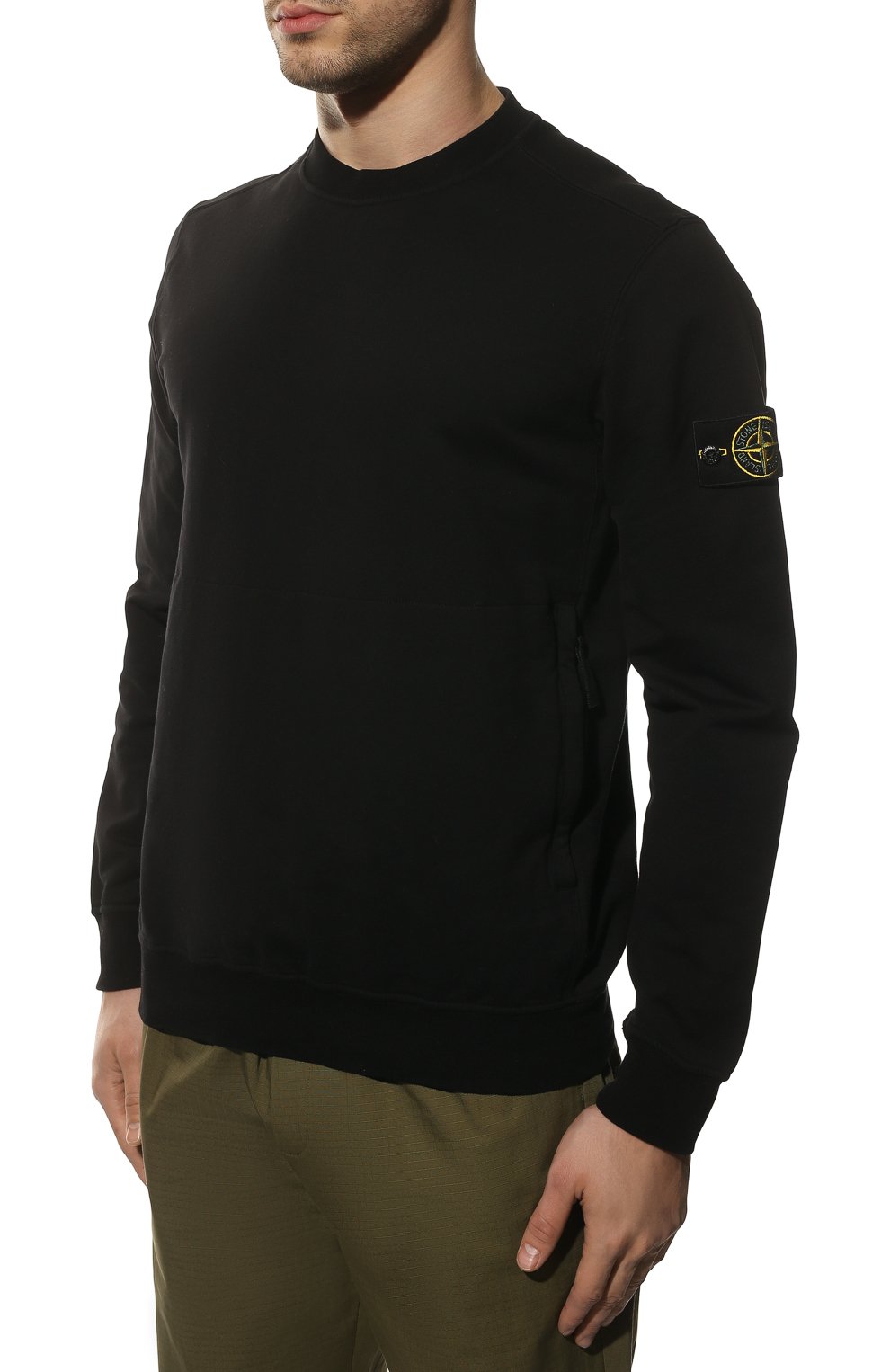 Хлопковый свитшот STONE ISLAND, арт. 761564052, фото 3