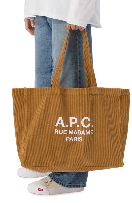 Сумка-тоут A.P.C. M61938/C0HBB Коричневый  M61938/C0HBB Фото 2
