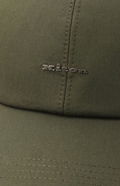 Хлопковая бейсболка KITON, арт. UCAPP78K0745F06, фото 4