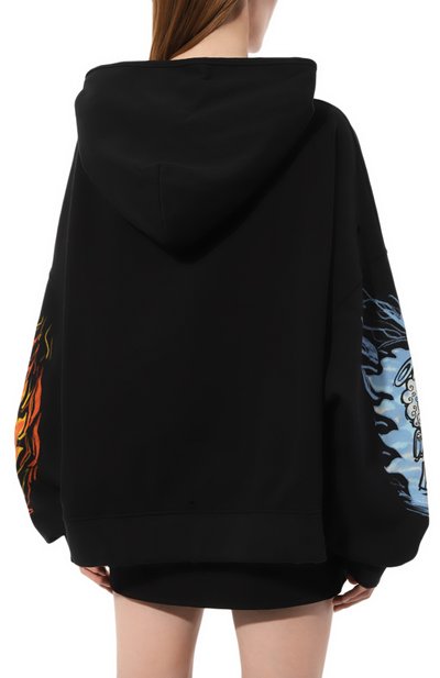 Хлопковое худи BARROW, арт. F3BWW0HS098, фото 4