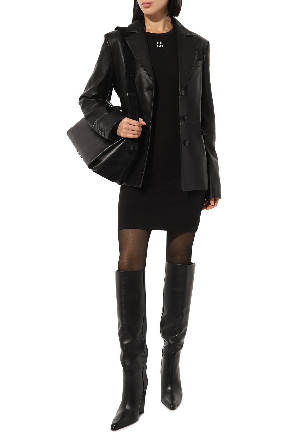 Хлопковое платье HUGO, арт. 50518385, фото 2