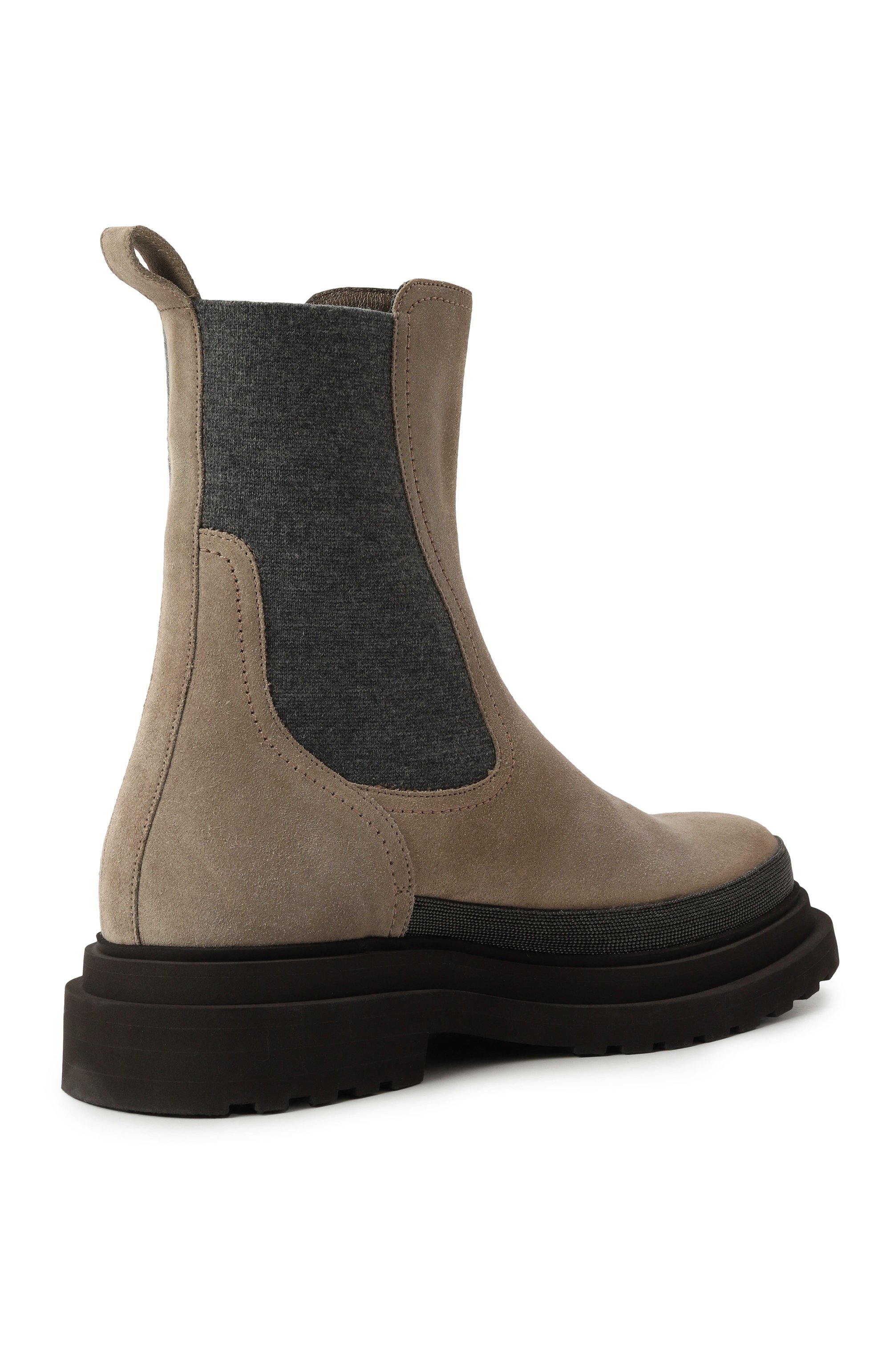 Замшевые челси BRUNELLO CUCINELLI, арт. MZSFGBP422, фото 5