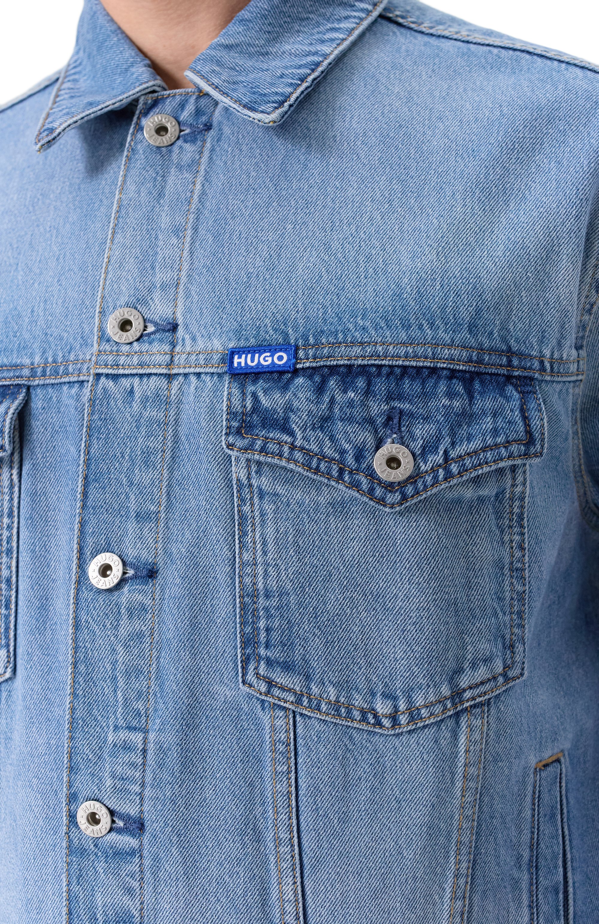 Джинсовая куртка HUGO BLUE, арт. 50529252, фото 5