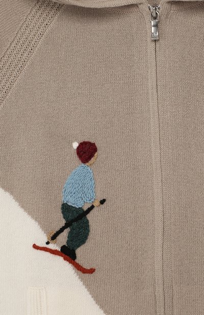 Кашемировый кардиган с капюшоном LORO PIANA, арт. FAI4182, фото 3