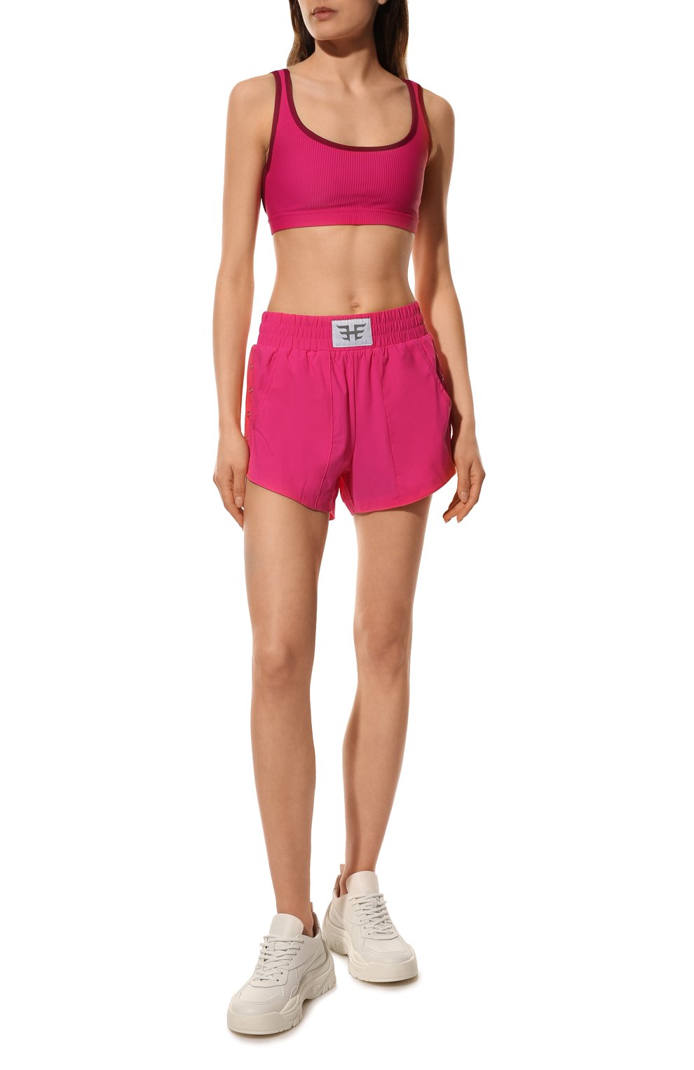 Шорты HEROINE SPORT фуксия цвета по цене 11800 руб., арт. HS-6-032/FALL 2021, фото 2 Шорты HEROINE SPORT, арт. HS-6-032/FALL 2021, фото 2