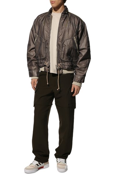 Кожаные кеды forum exhibit low ADIDAS ORIGINALS, арт. GZ0937, фото 2