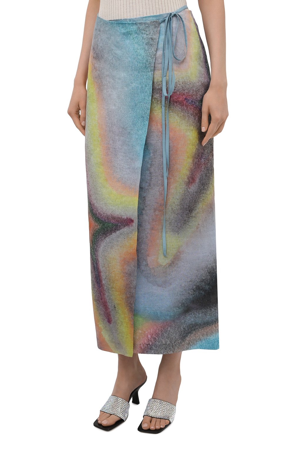 Льняная юбка ACNE STUDIOS, арт. AF0201, фото 3