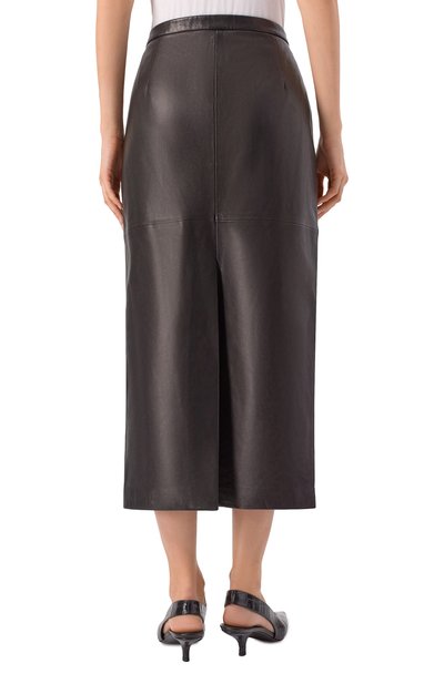 Кожаная юбка 12 STOREEZ, арт. 127842, фото 4