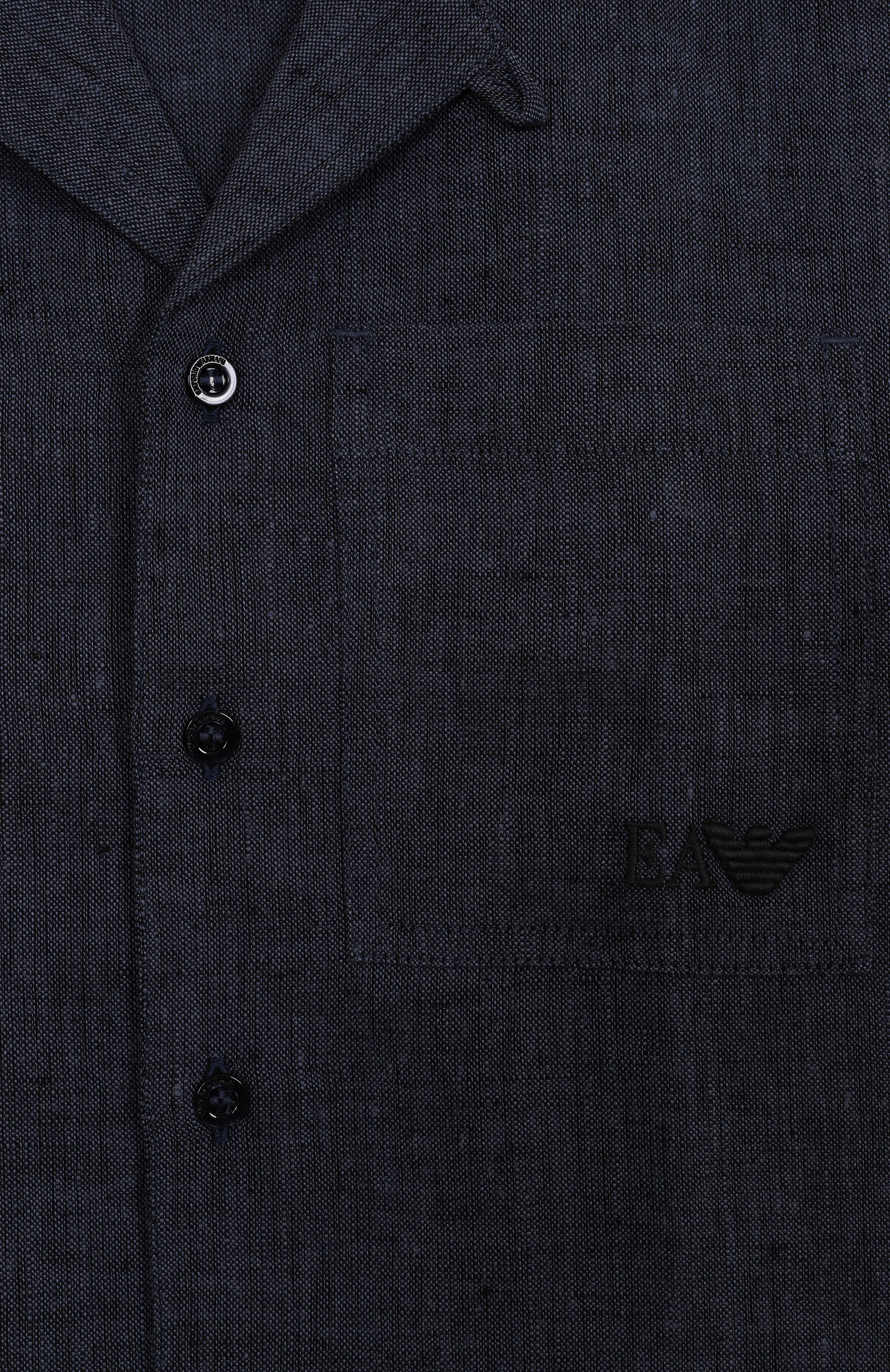 Льняная рубашка EMPORIO ARMANI, арт. EB000075/AF12878, фото 3