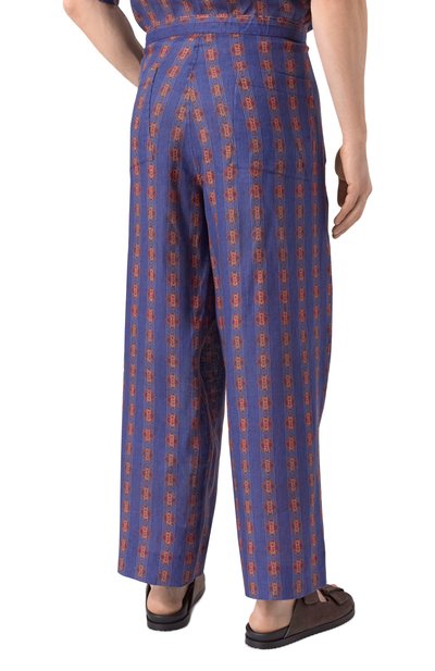 Льняные брюки VALENTINO, арт. 6V3RBM45AN0, фото 4