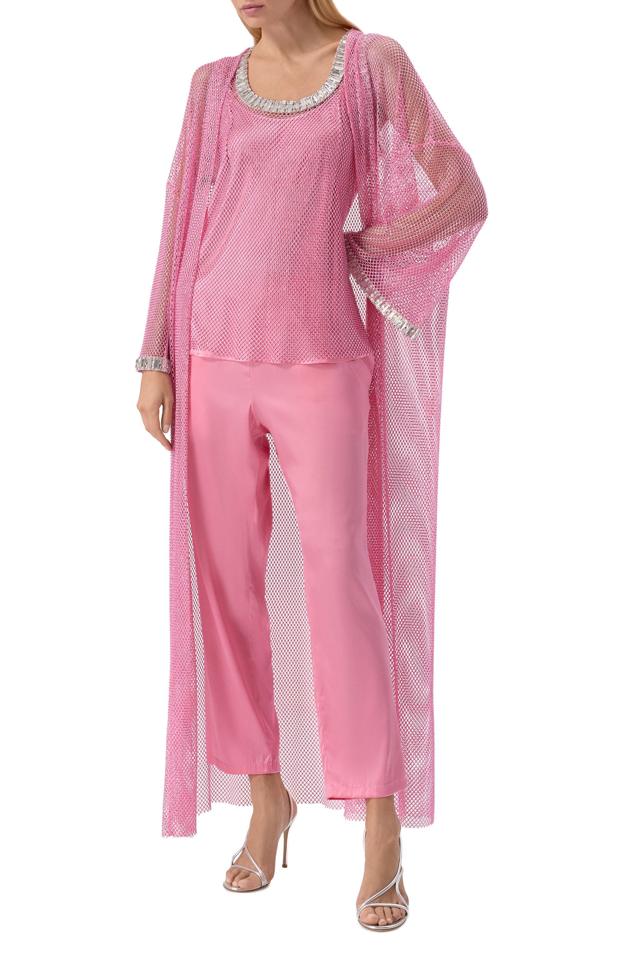 Атласные брюки YANINA, арт. T-2909, фото 2