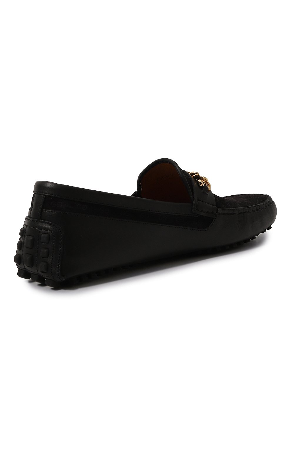 Кожаные мокасины GUCCI, арт. 730149/AABBN, фото 5