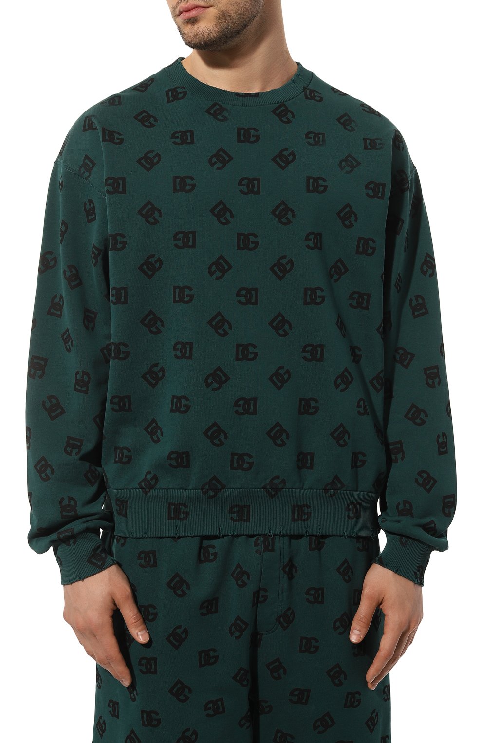 Хлопковый свитшот DOLCE & GABBANA, арт. G9ZI6T/G7HPH, фото 3