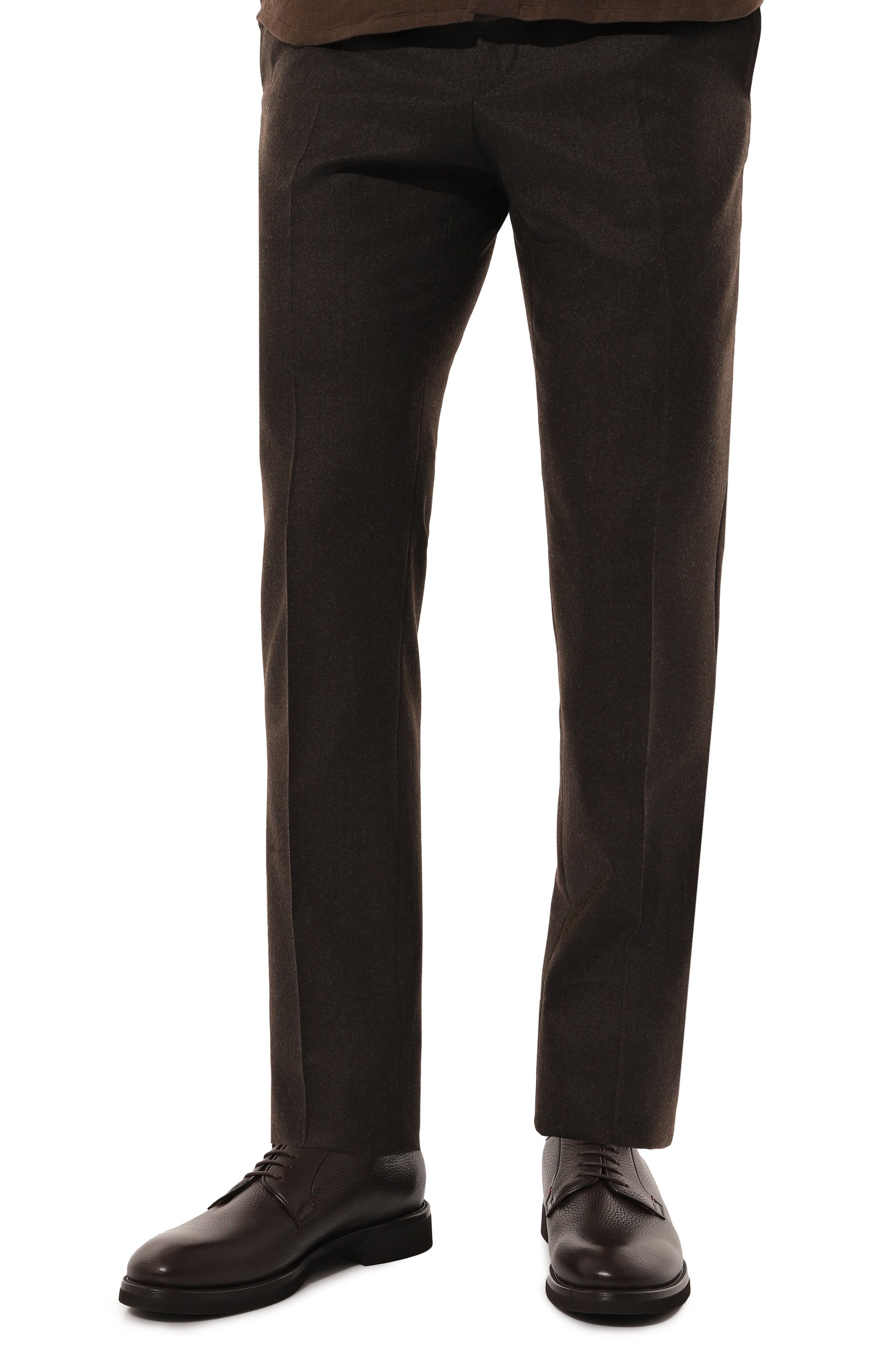 Кожаные дерби KITON, арт. USSA189N0112402, фото 3