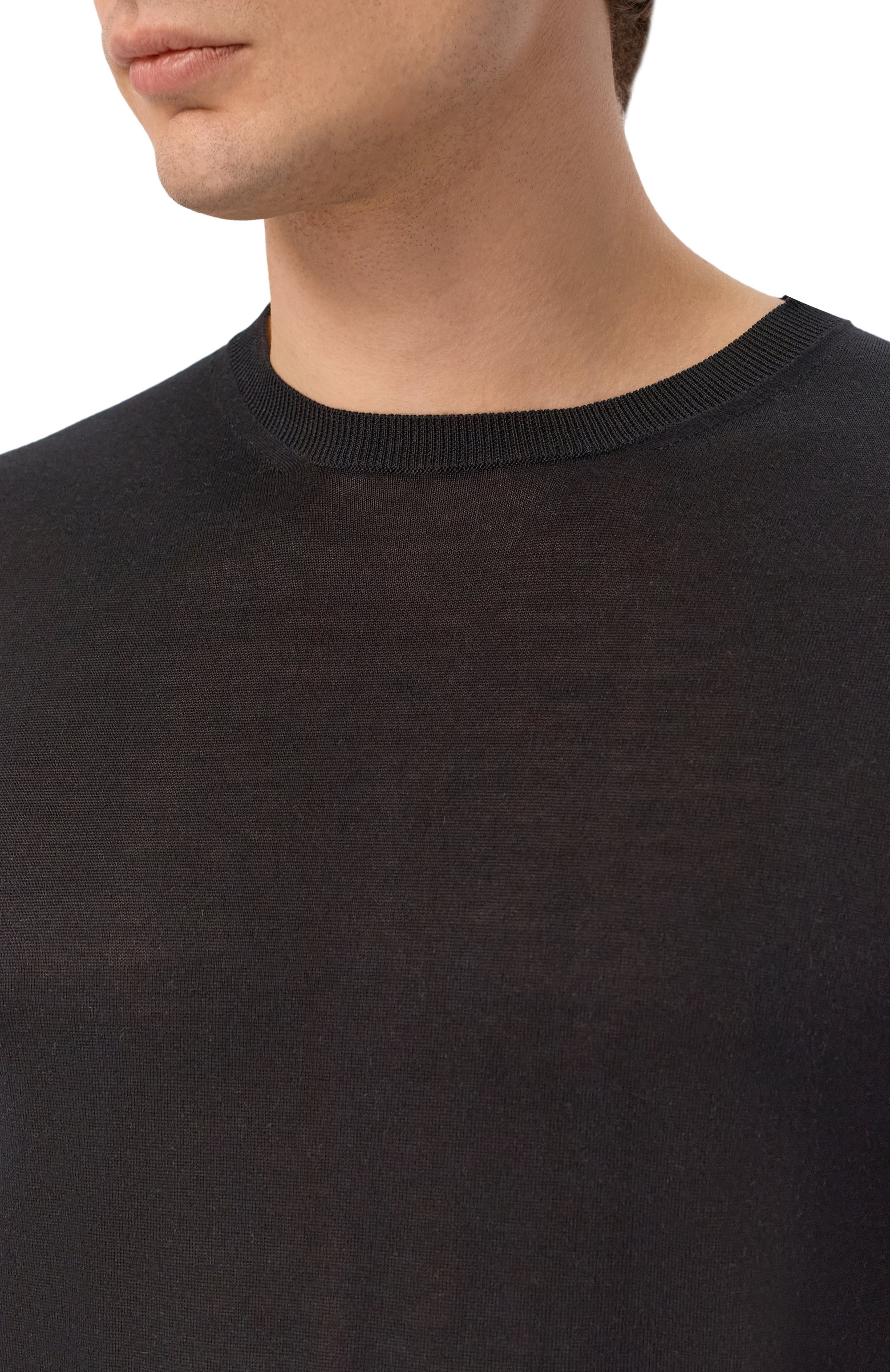 Шелковый джемпер CORNELIANI, арт. 27M901/2725107, фото 5